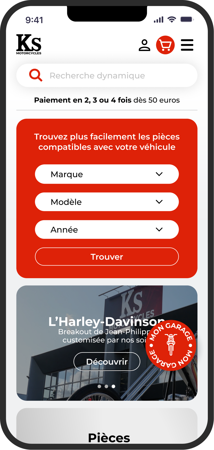 KS Motorcycle écran 1